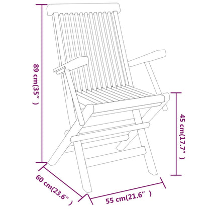 Garden Dining Set | Natural Teak