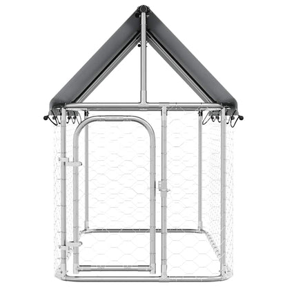 Outdoor Dog Kennel with Roof 200x100x150 cm