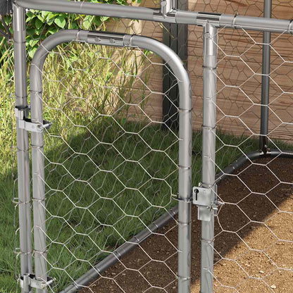 Outdoor Dog Kennel with Roof 300x300x150 cm