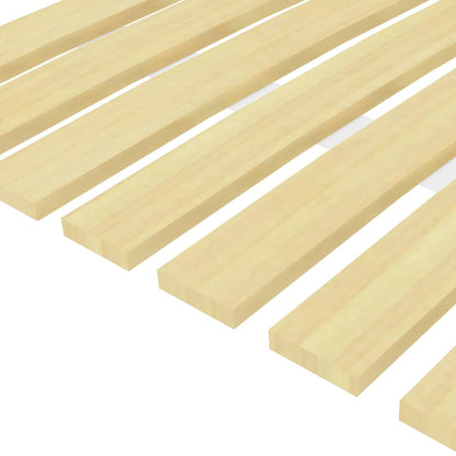 Bed Slats Replacement with 17 Slats 120x200 cm