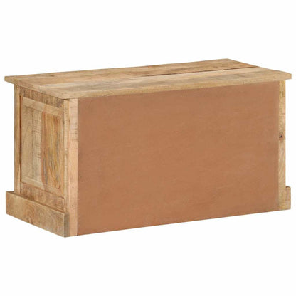 337827 vidaXL Shoe Storage Bench 85x40x45 cm Solid Mango Wood
