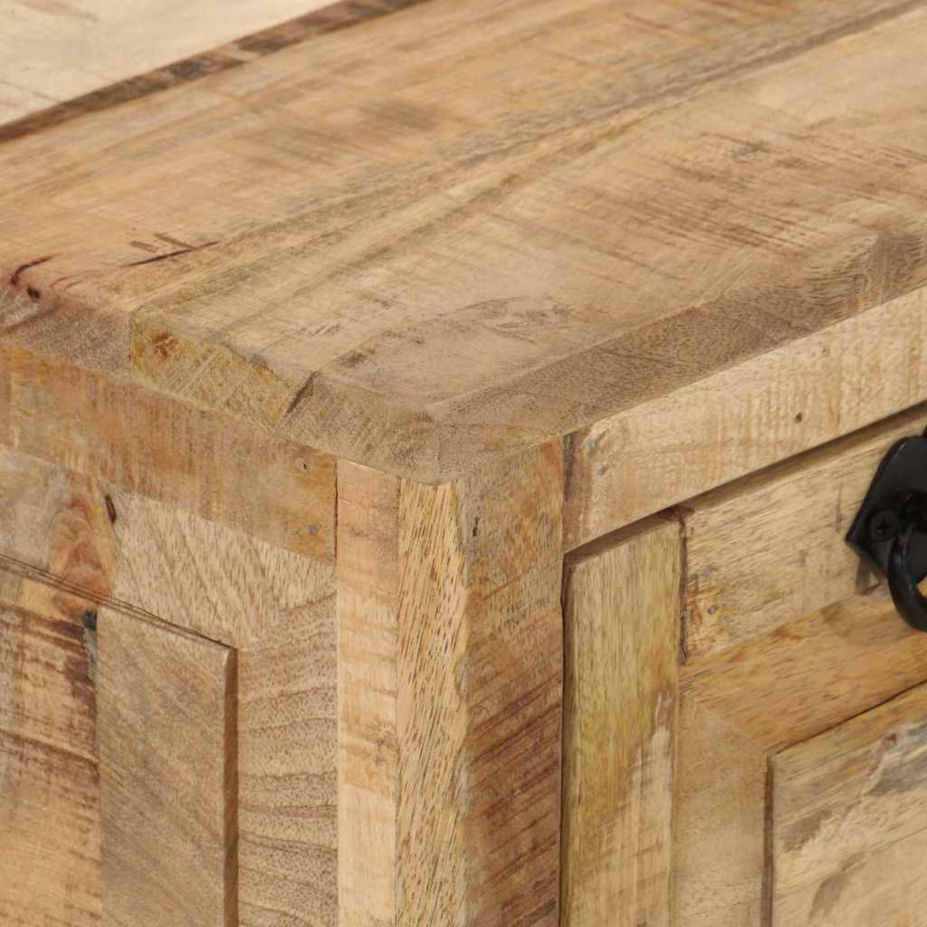337827 vidaXL Shoe Storage Bench 85x40x45 cm Solid Mango Wood
