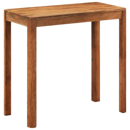 337835 vidaXL Bar Table Solid Wood Acacia with Honey Finish 110x55x106 cm