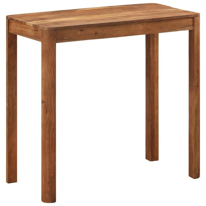 337835 vidaXL Bar Table Solid Wood Acacia with Honey Finish 110x55x106 cm