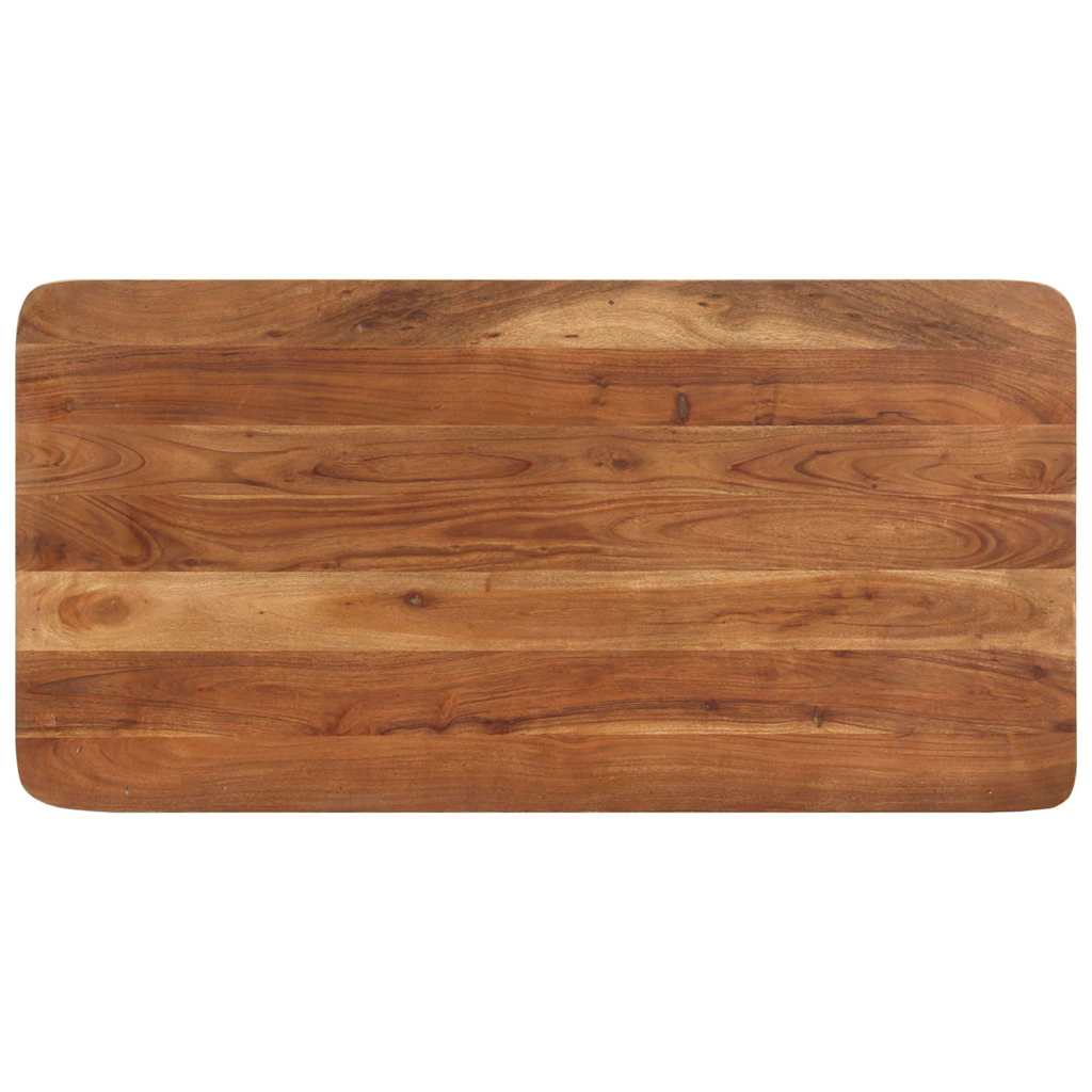 337835 vidaXL Bar Table Solid Wood Acacia with Honey Finish 110x55x106 cm