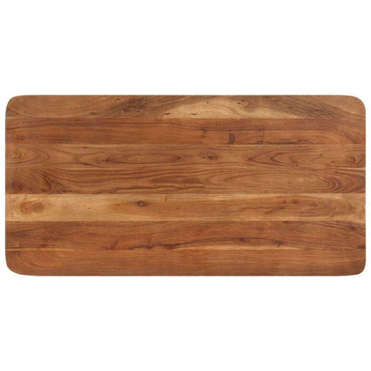 337835 vidaXL Bar Table Solid Wood Acacia with Honey Finish 110x55x106 cm