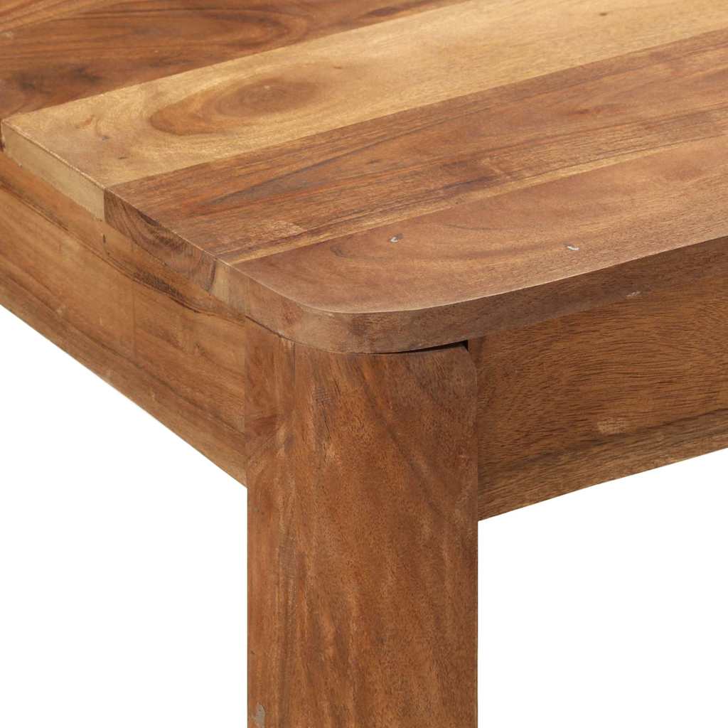 337835 vidaXL Bar Table Solid Wood Acacia with Honey Finish 110x55x106 cm