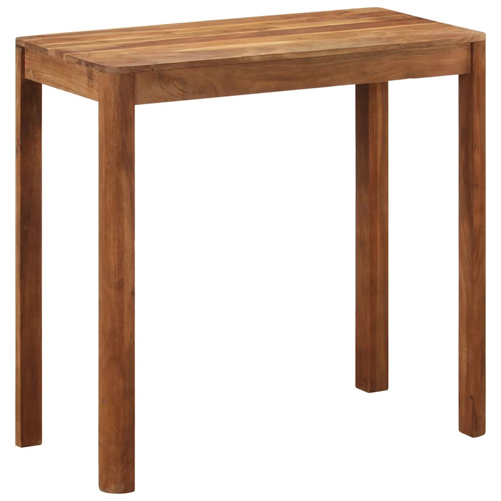 337835 vidaXL Bar Table Solid Wood Acacia with Honey Finish 110x55x106 cm