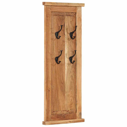 337854 vidaXL Coat Racks 2 pcs Solid Wood Acacia 38x100 cm