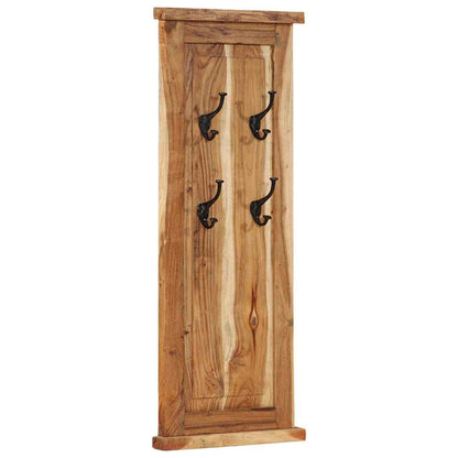 337854 vidaXL Coat Racks 2 pcs Solid Wood Acacia 38x100 cm