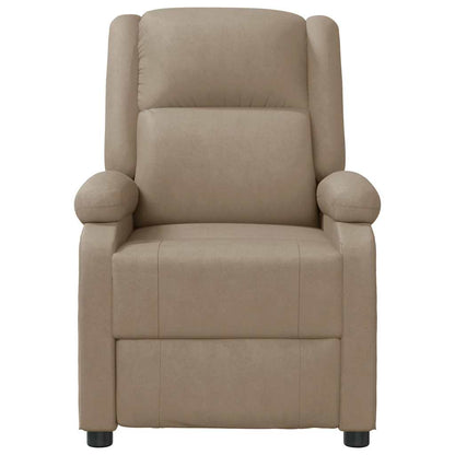 Massage Chair Cappuccino Faux Leather