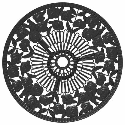 Bistro Set | Black | Cast Aluminium, Cast Iron | Medium
