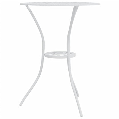 Bistro Set | White | Cast aluminium | Small | Durable | Bistro Set