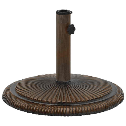 Umbrella Base Bronze 45x45x30 cm Cast Iron