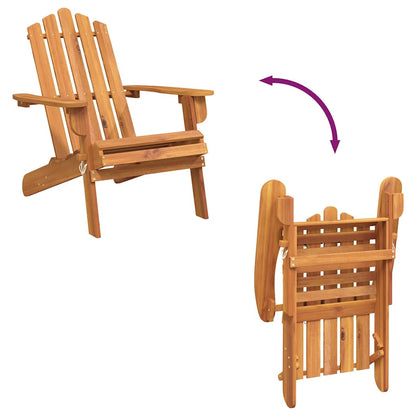 Garden Chair | Natural wood | Solid Acacia wood | Standard | Foldable