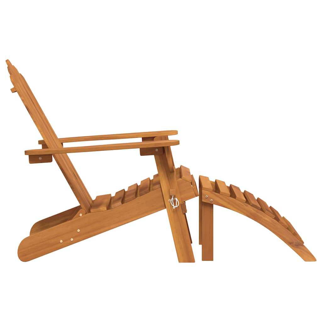 Garden Chair | Natural wood | Solid Acacia wood | Standard | Foldable