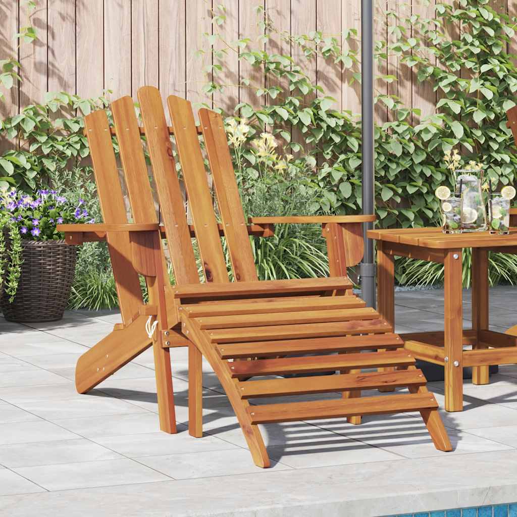 Garden Chair | Natural wood | Solid Acacia wood | Standard | Foldable