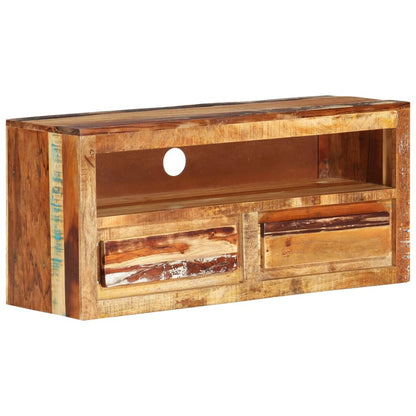 TV Cabinet 88x30x40 cm Solid Wood Reclaimed