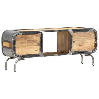 339711 vidaXL TV Cabinet 110x30x42 cm Solid Wood Mango