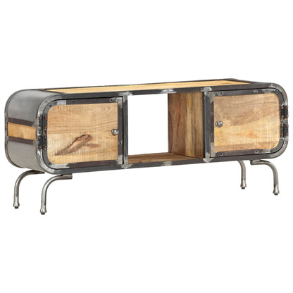 339711 vidaXL TV Cabinet 110x30x42 cm Solid Wood Mango