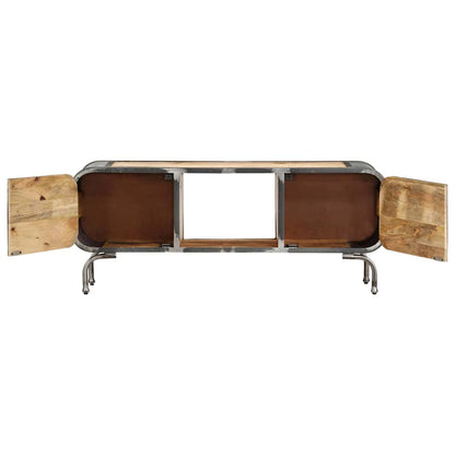 339711 vidaXL TV Cabinet 110x30x42 cm Solid Wood Mango