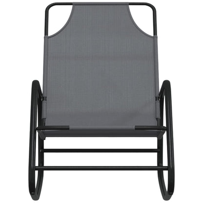 Sun Lounger | Set of 2 | Grey | Powder-coated steel, textilene | Standard