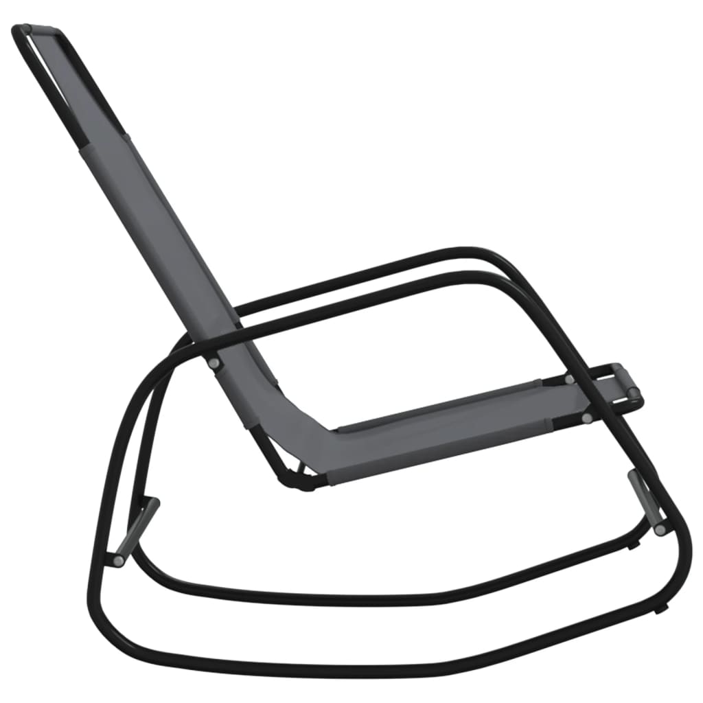 Sun Lounger | Set of 2 | Grey | Powder-coated steel, textilene | Standard