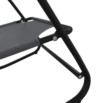 Sun Lounger | Set of 2 | Grey | Powder-coated steel, textilene | Standard