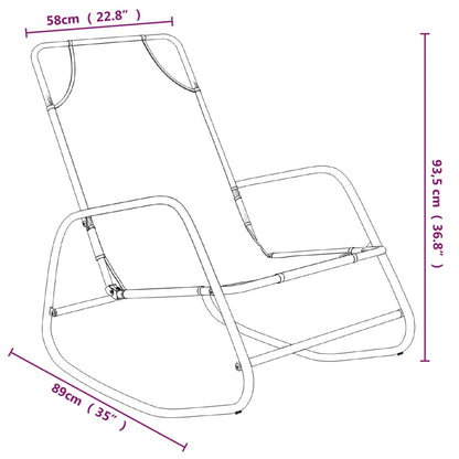Sun Lounger | Set of 2 | Green | Powder-coated steel, Textilene