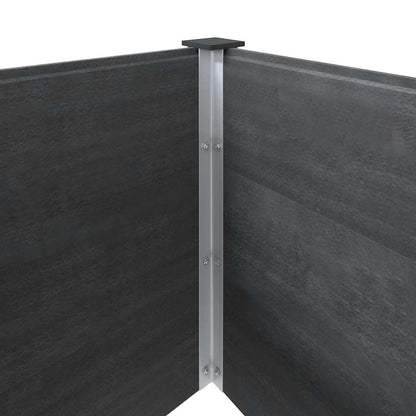 Garden Raised Bed 200x100x54 cm WPC Grey