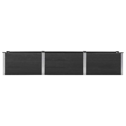 Garden Raised Bed 300x50x54 cm WPC Grey