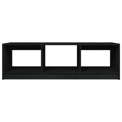 Coffee Table | Black | Solid pinewood | Medium | Storage | Coffee Table