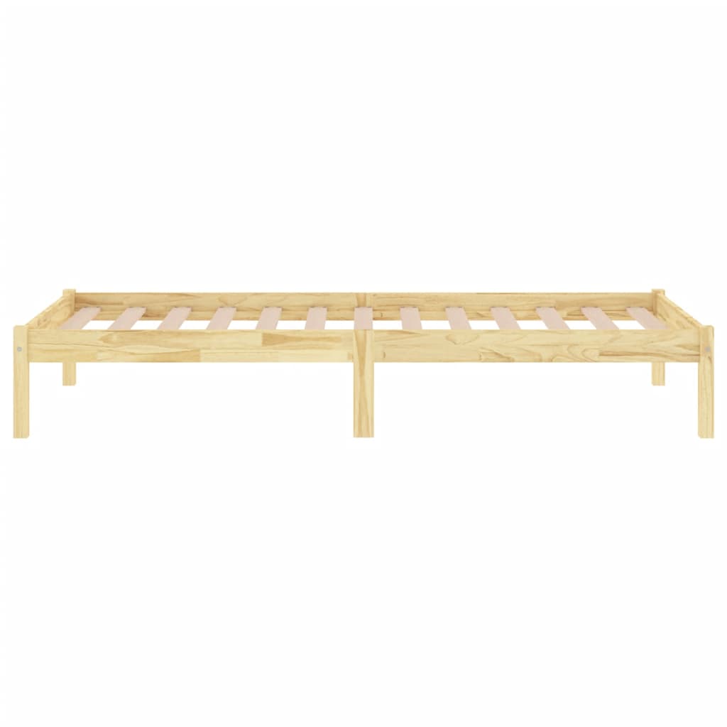 Bed Frame | Natural Wood | Solid Pine Wood | Single | Durable | Bed Frame