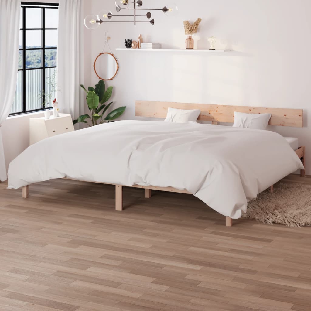 Bed Frame | Pine | Solid pinewood | Super King | Durable | Bed Frame