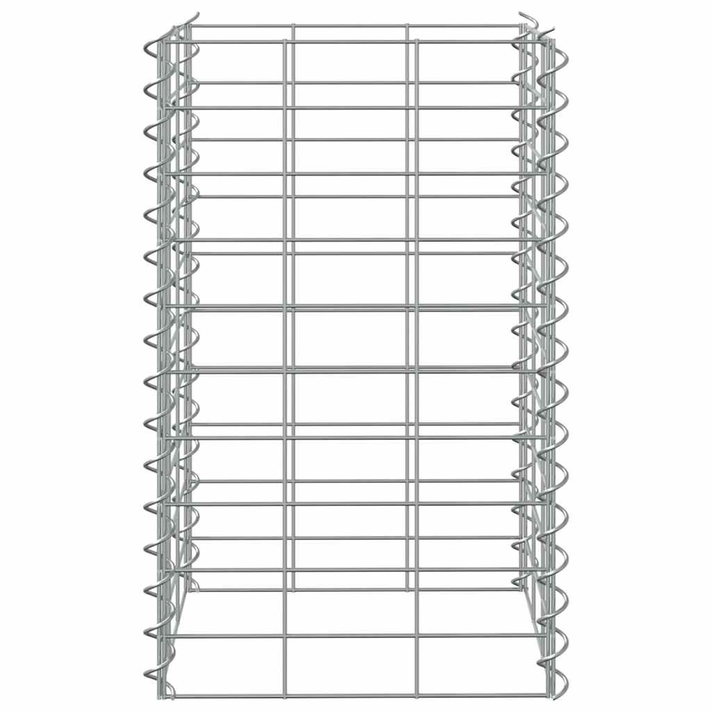 Gabion Raised Beds 3 pcs 30x30x50 cm Iron