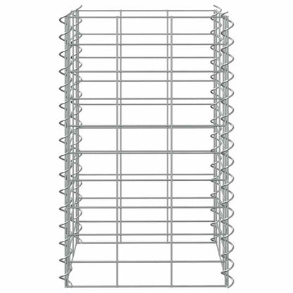 Gabion Raised Beds 3 pcs 30x30x50 cm Iron