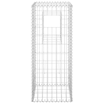 Gabion Basket Post 40x40x100 cm Iron