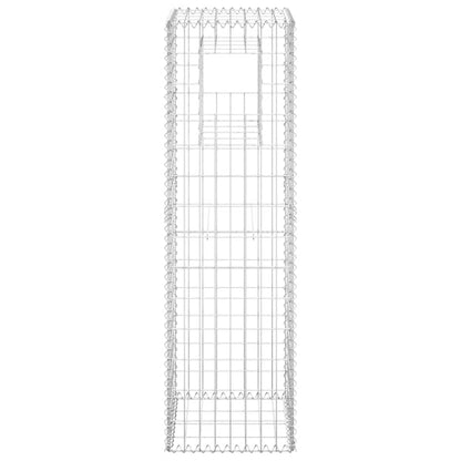 Gabion Basket Post 40x40x140 cm Iron