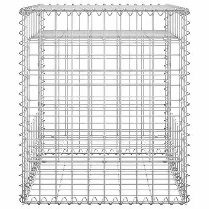 Gabion Basket Post 50x50x60 cm Iron