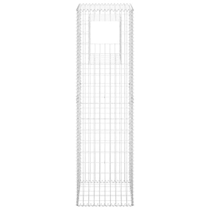 Gabion Basket Post 50x50x180 cm Iron
