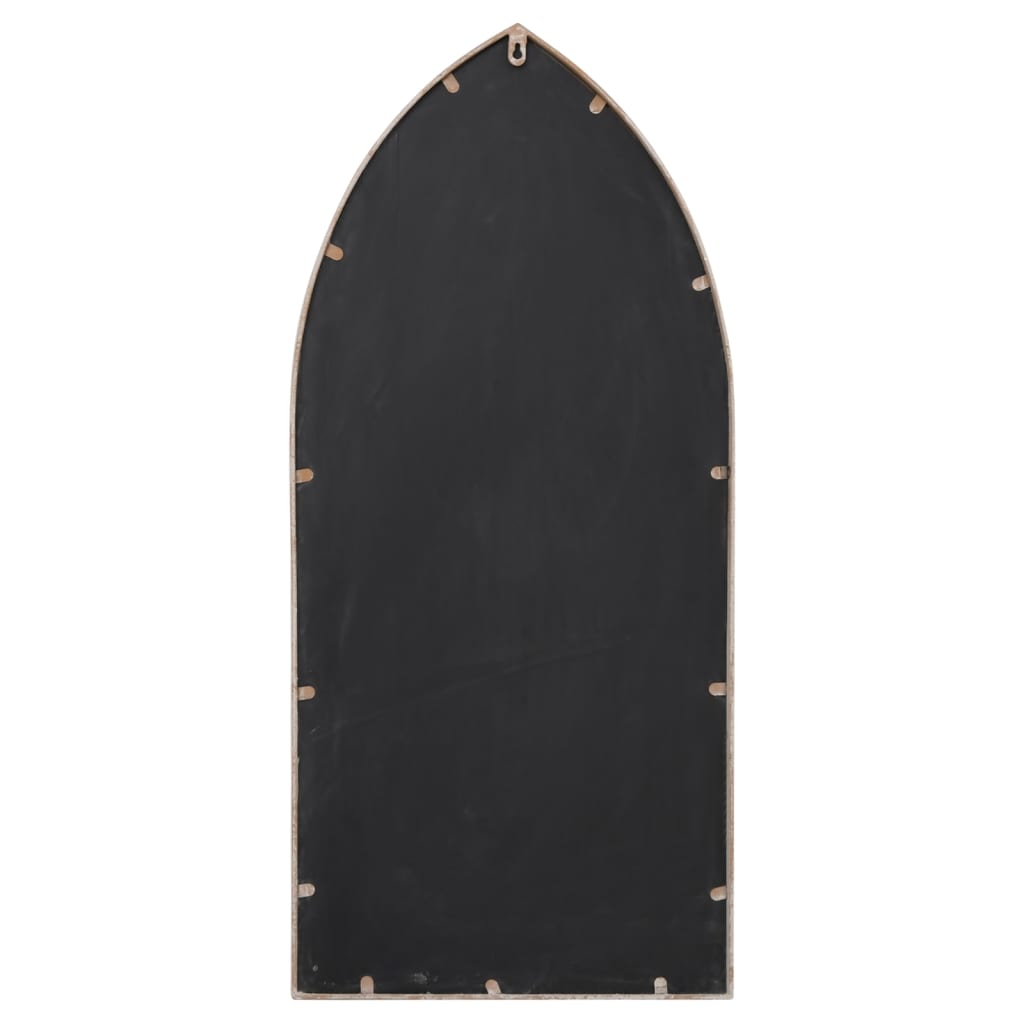 Garden Mirror Sand 100x45 cm Iron for Outdoor Use