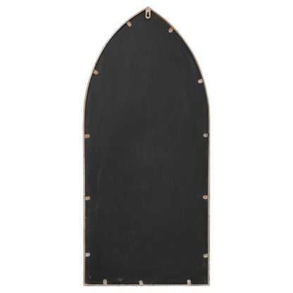 Garden Mirror Sand 100x45 cm Iron for Outdoor Use