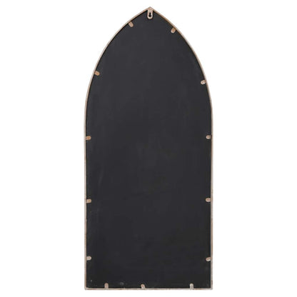 318351 vidaXL Garden Mirror Sand 70x30 cm Iron for Outdoor Use