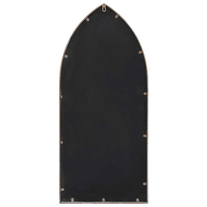 318355 vidaXL Garden Mirror Sand 70x30 cm Iron for Outdoor Use