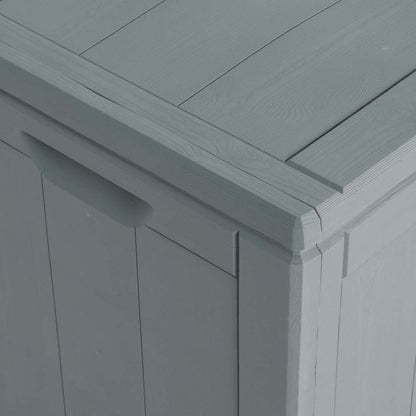 Storage Box | Grey | Polypropylene | Large | Modern | Lightweight