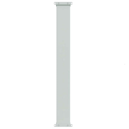 Patio Retractable Side Awning 117x614 cm Cream
