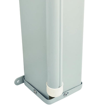 Patio Retractable Side Awning 117x614 cm Cream