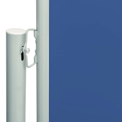 Patio Retractable Side Awning 117x600 cm Blue