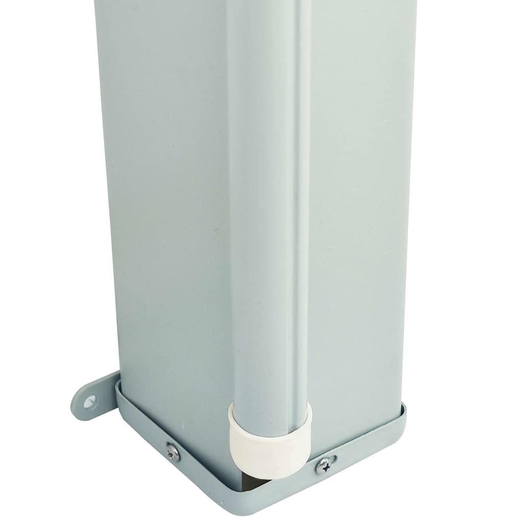 Patio Retractable Side Awning 117x614 cm Blue
