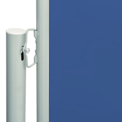 Patio Retractable Side Awning 180x600 cm Blue